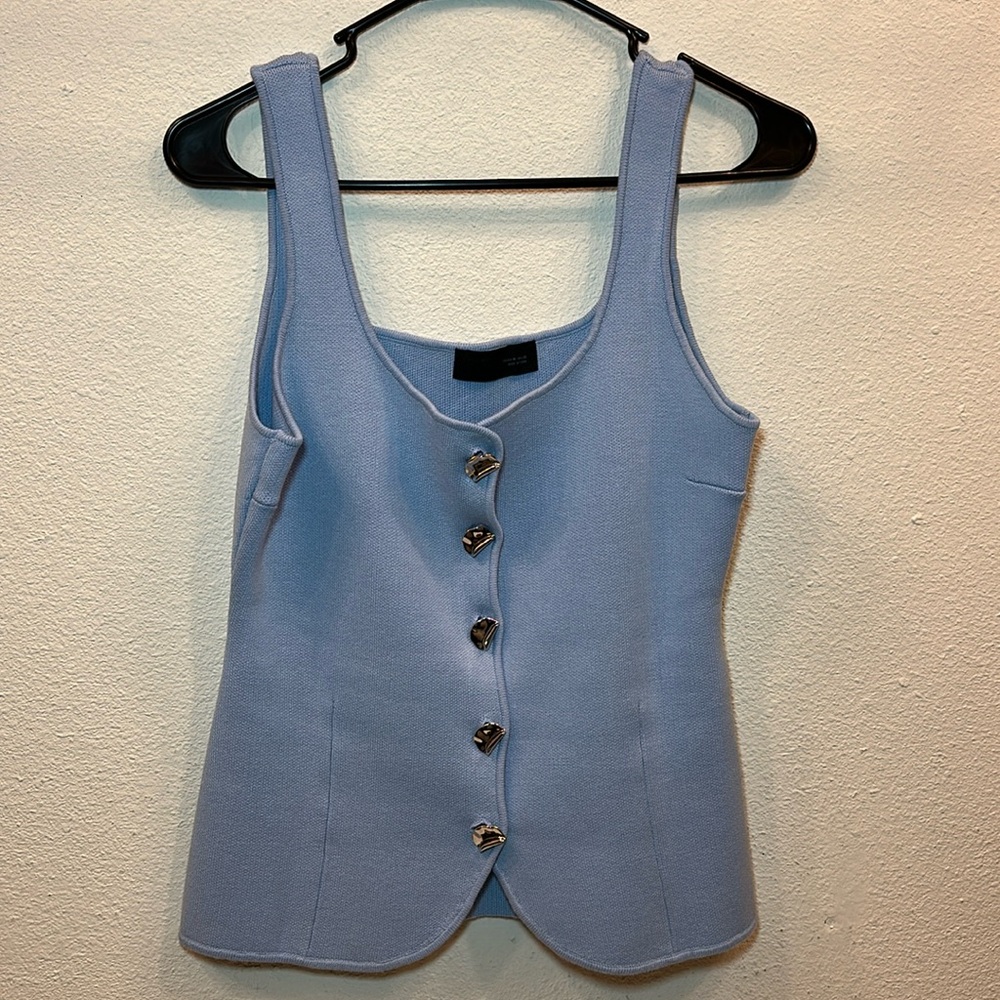 Blue Zara Top
